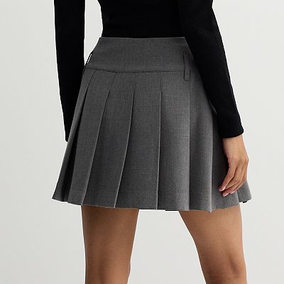 Juniors' SO® Pleated Skirt
