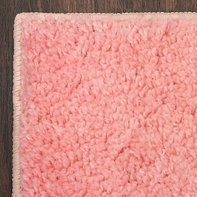 The Big One™ Ombre Pink Shag Area Rug