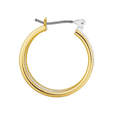 Twisted Hoop Earrings