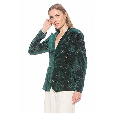 Women's ALEXIA ADMOR Kai Classic Long Sleeve Blazer With Pockets