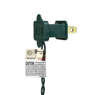 Northlight 7-Count Dripping Clip On Candle Cluster Christmas Lights