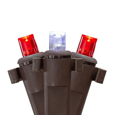 Northlight Red & White Micro LED Net Style Christmas Lights