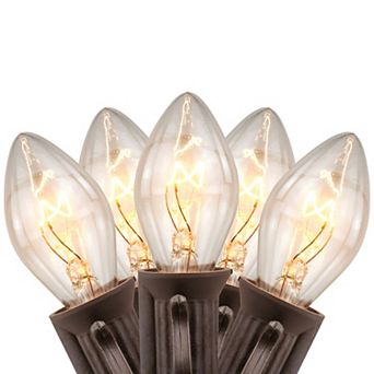 Northlight 25-Count Clear C7 Christmas Lights