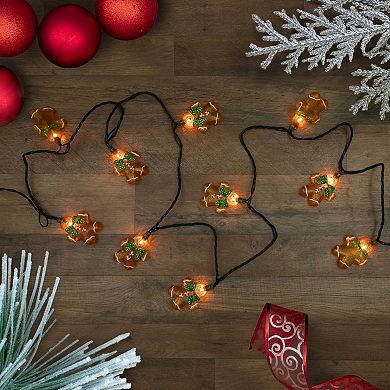 Northlight 10-Pack Gingerbread Man Christmas Lights