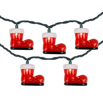 Northlight 10-Count Santa's Boots Christmas Light Set