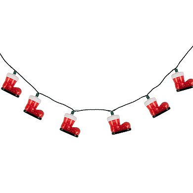 Northlight 10-Count Santa's Boots Christmas Light Set