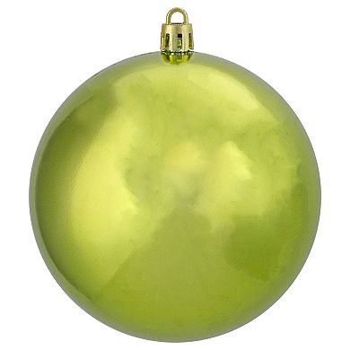 Northlight 12-Pack Shiny Kiwi Green Shatterproof Christmas Ball Ornaments