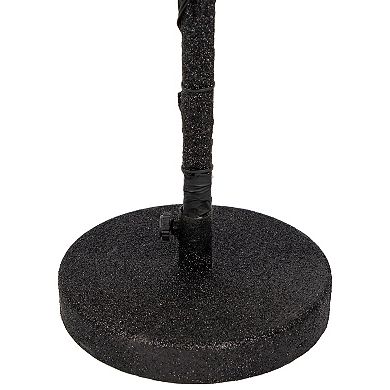 Northlight LED Lighted Black Halloween Branch Artificial Tree & Bats Decoration