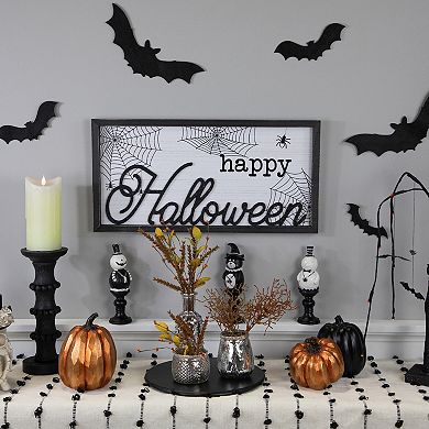 Northlight "Happy Halloween" Spider Web Wall Sign