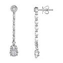 Diamond Dangle Earrings