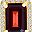 Gold Tone Garnet