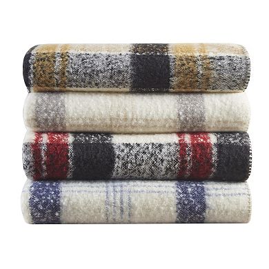 Woolrich Bloomington Faux Mohair to Sherpa Throw