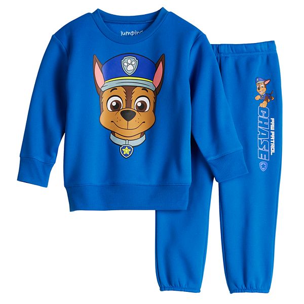 Toddler Boy Jumping Beans Paw Patrol Chase Fleece Sweatshirt Jogger Pants Set