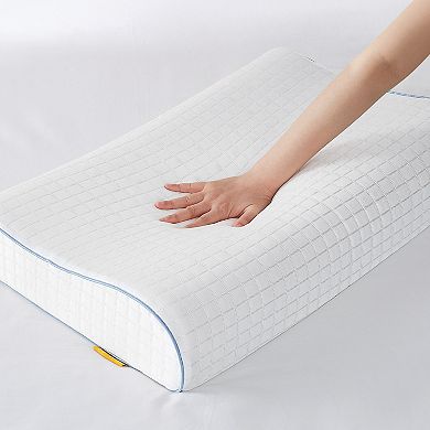 Simmons Memory Foam Contour Pillow