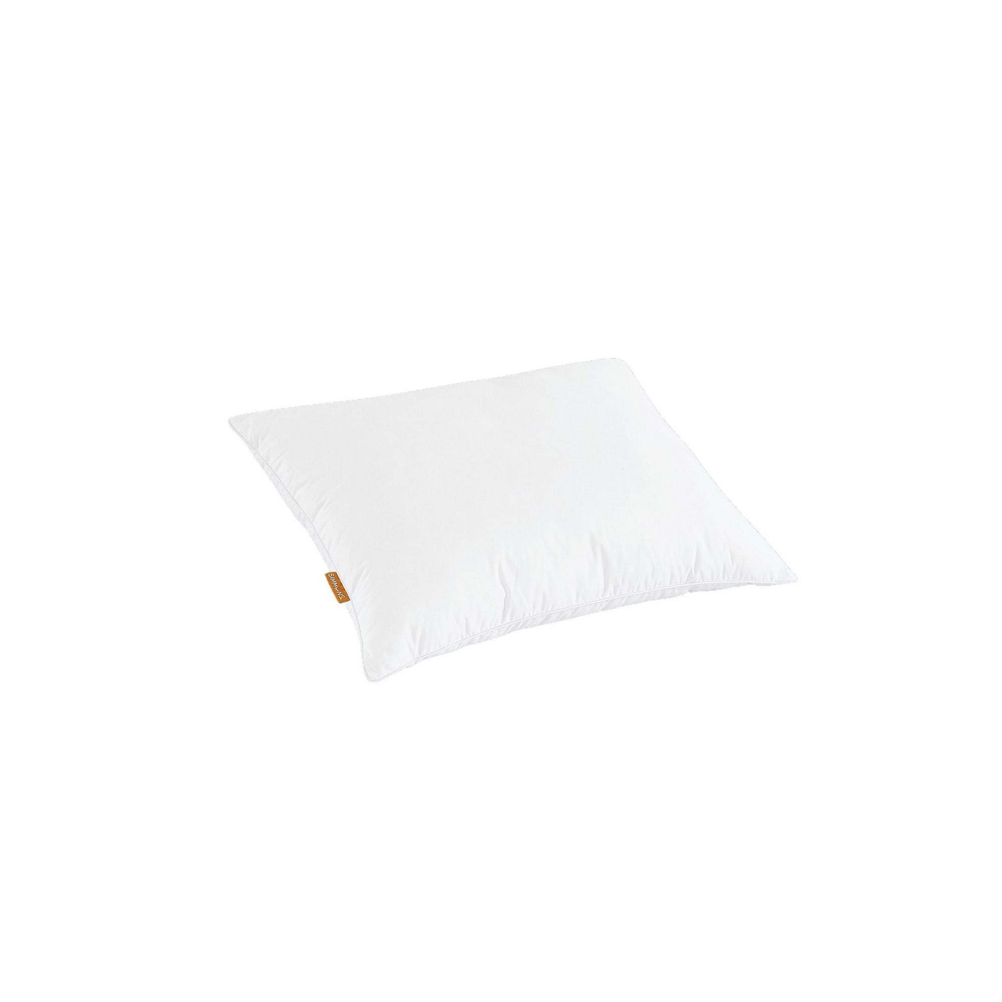 Simmons Down Alternative / Memory Foam Hybrid Standard Pillow, White