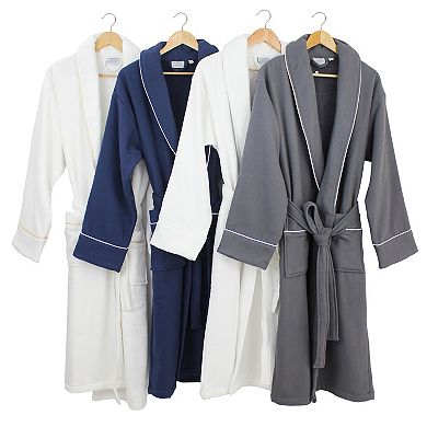 Linum Home Textiles Turkish Cotton Waffle Terry Bathrobe