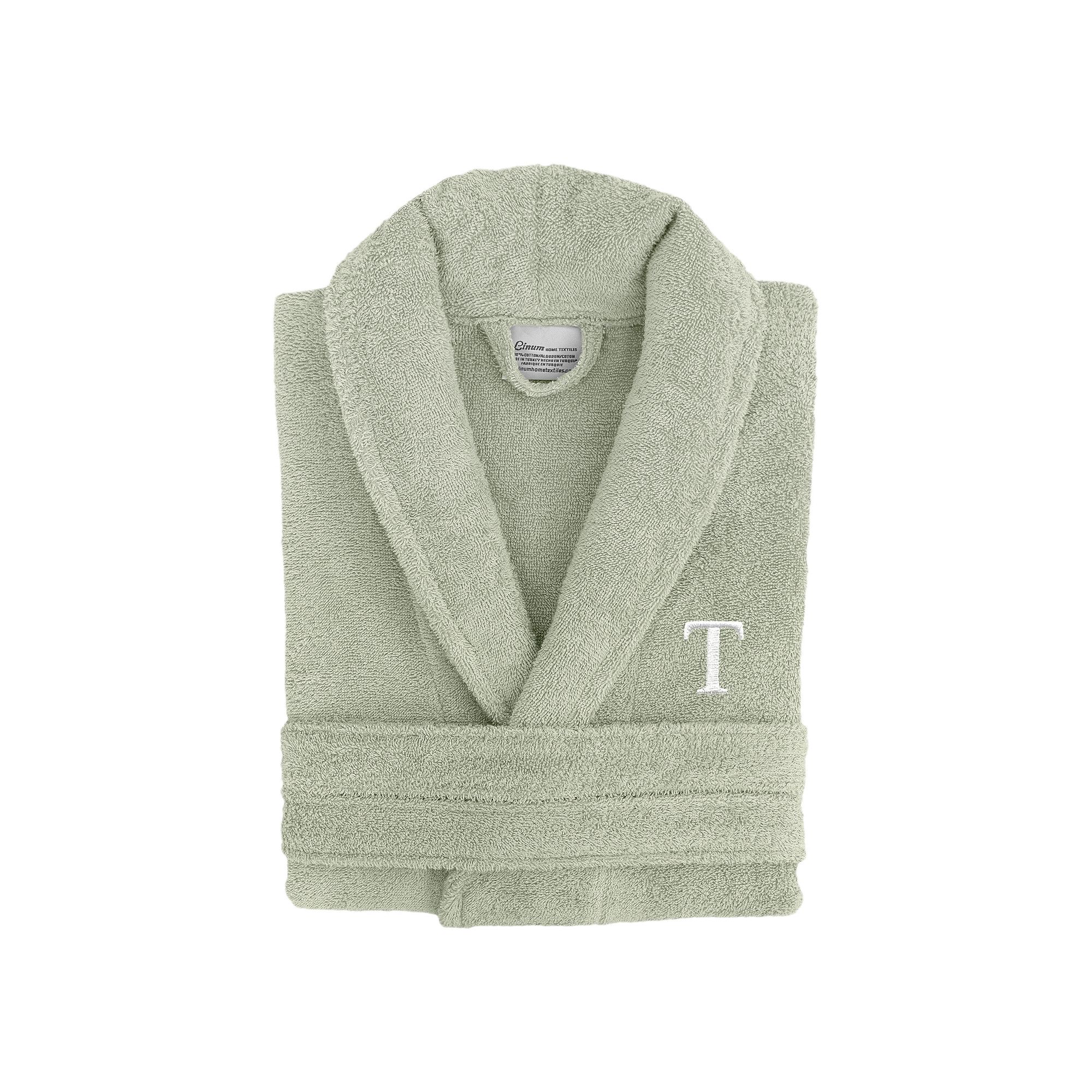 Linum Home Textiles Turkish Cotton Personalized Unisex Terry Bathrobe, Wome