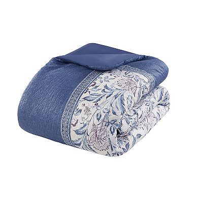 Madison Park Veronica 6-PC Comforter Set With Throw Pillows