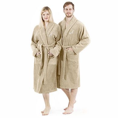 Linum Home Textiles Turkish Cotton Personalized Unisex Terry Bathrobe