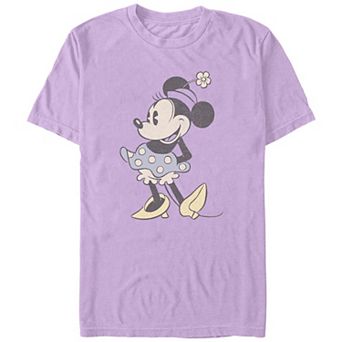 Disney's Minnie Mouse Polka Dot Skirt Juniors' Comfort Colors Graphic Tee