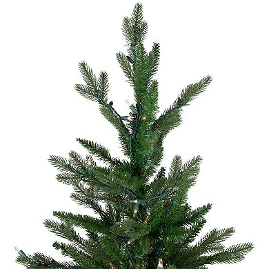 Northlight Real Touch™ Pre-Lit Grand Spruce 4-foot Potted Artificial Christmas Tree