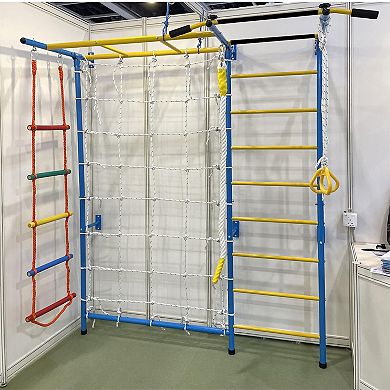 Funphix 7-in-1 Swedish Ladder Wall Gym Set