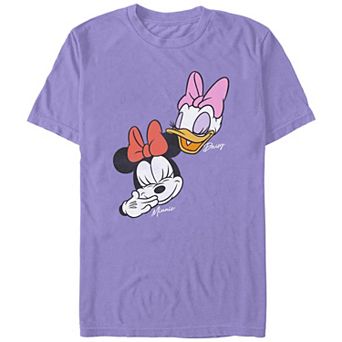 Disney's Minnie Mouse and Daisy Duck Laughing Juniors' Comfort Colors Graphic Tee