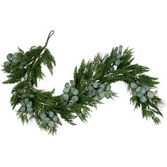 Northlight 6-foot Eucalyptus & Mixed Pine Artificial Christmas Garland