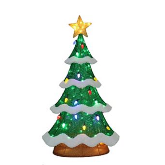 Northlight 48" LED Lighted Christmas Tree Outdoor Decoration