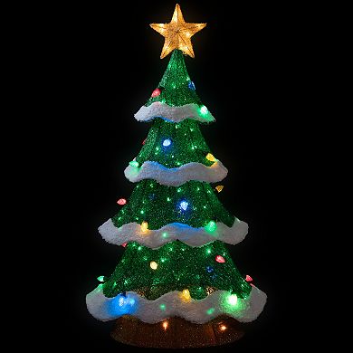 Northlight 48" LED Lighted Christmas Tree Outdoor Decoration