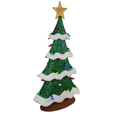 Northlight 48" LED Lighted Christmas Tree Outdoor Decoration
