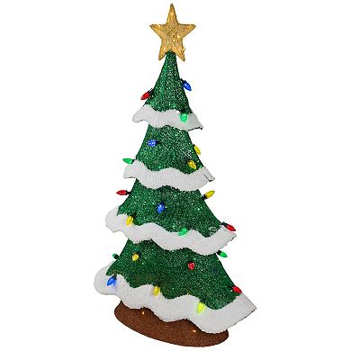 Northlight 48" LED Lighted Christmas Tree Outdoor Decoration