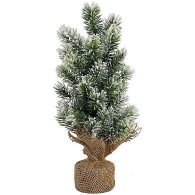 Northlight Mini Flocked Pine Artificial Christmas Tree 3-pc. Set