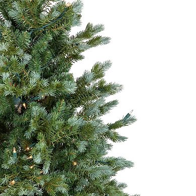 Northlight 4-foot Pre-Lit Potted Blue Spruce Artificial Christmas Tree