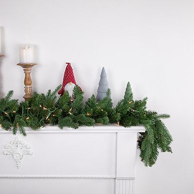 Northlight Real Touch™️ 9-foot Pre-Lit Washington Frasier Fir Artificial Christmas Garland