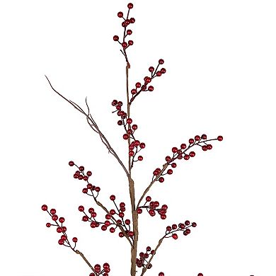 Northlight 4-foot Potted Berry Artificial Christmas Twig Tree 
