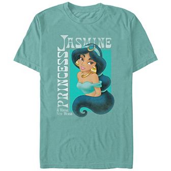 Disney's Aladdin Princess Jasmine Juniors' Comfort Colors Graphic Tee