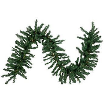 Northlight 9 ft. Pre-Lit Green Artificial Pine Christmas Garland