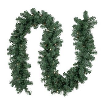 Northlight 9 ft. Pre-Lit Colorado Blue Spruce Artificial Christmas Garland