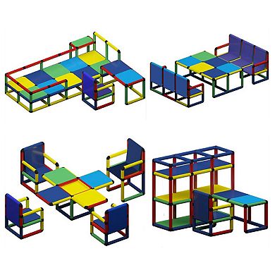 Funphix Home Sweet Home Buildable Furniture Playset (528 Pieces)