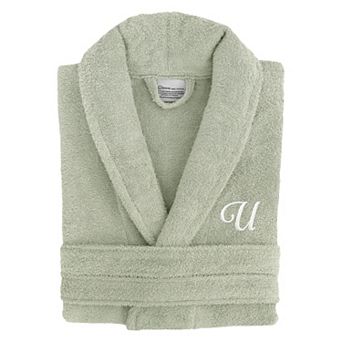 Linum Home Textiles Turkish Cotton Personalized Unisex Terry Bathrobe