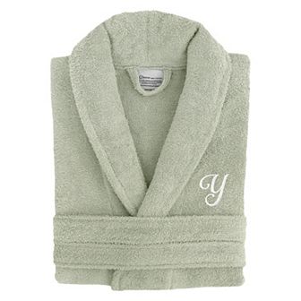 Linum Home Textiles Turkish Cotton Personalized Unisex Terry Bathrobe