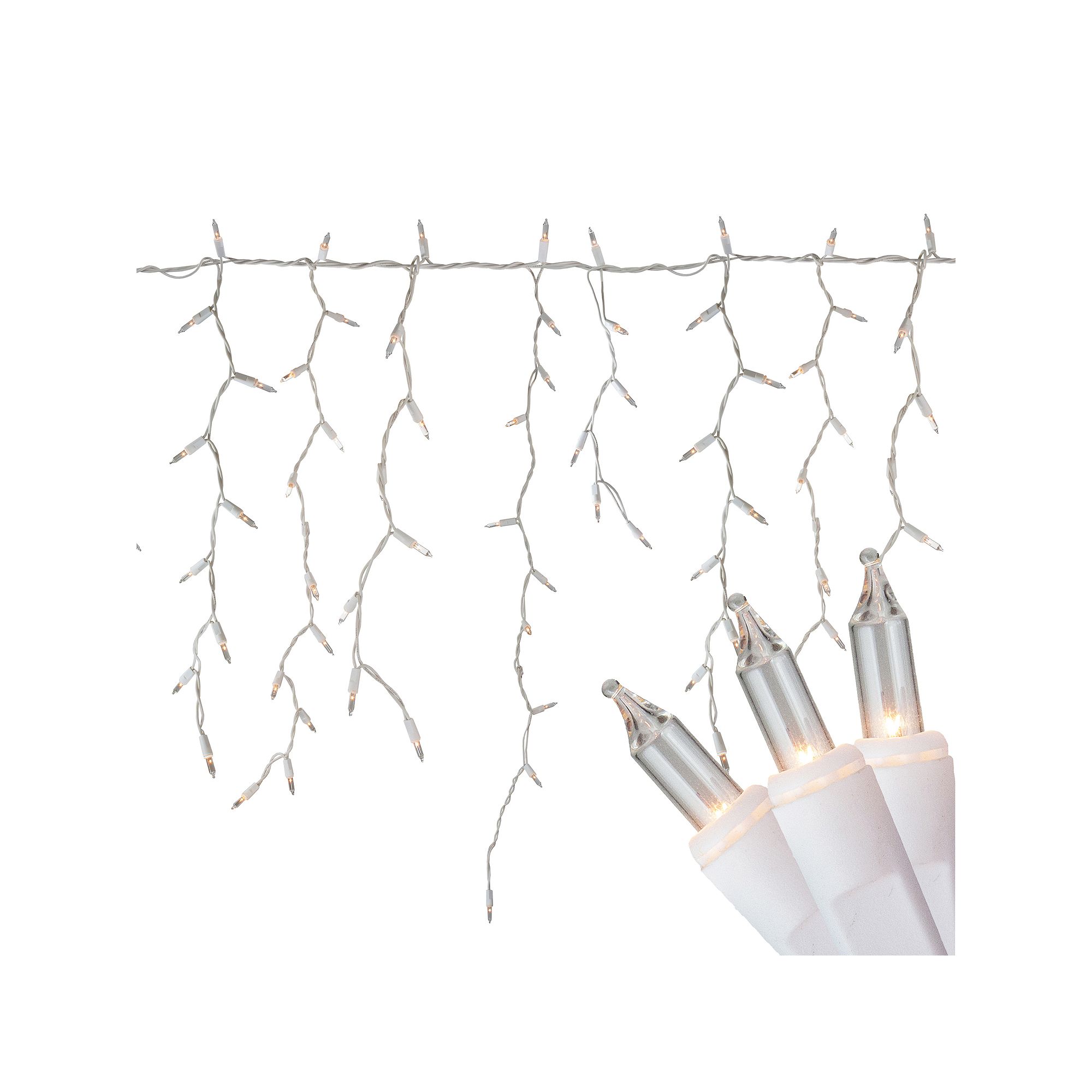 Northlight 18 ft. Clear Mini Icicle Christmas Lights