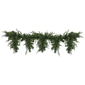 Northlight 6 ft. Unlit Mixed Pine Artificial Christmas Icicle Garland