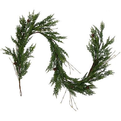 Northlight Cypress & White Grape Berry Artificial Christmas Garland