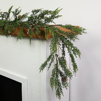 Northlight Cypress & White Grape Berry Artificial Christmas Garland