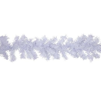 Northlight White Canadian Pine Artificial Christmas Garland