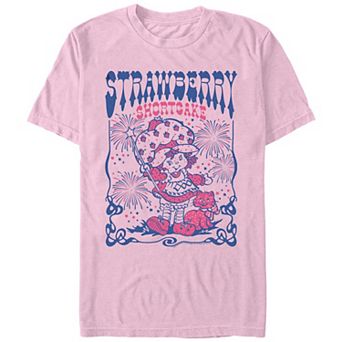Juniors' Strawberry Shortcake And Custard Comfort Colors Graphic Tee