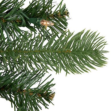 Northlight Real Touch Pre-Lit Noble Fir Artificial Christmas Garland