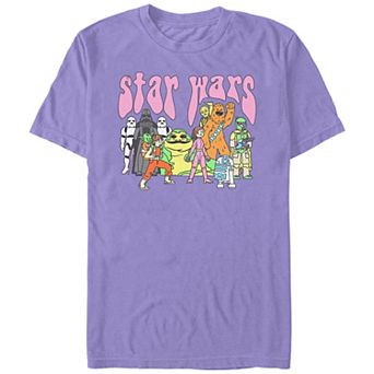 Juniors' Star Wars Psychedelic Characters Comfort Colors Graphic Tee